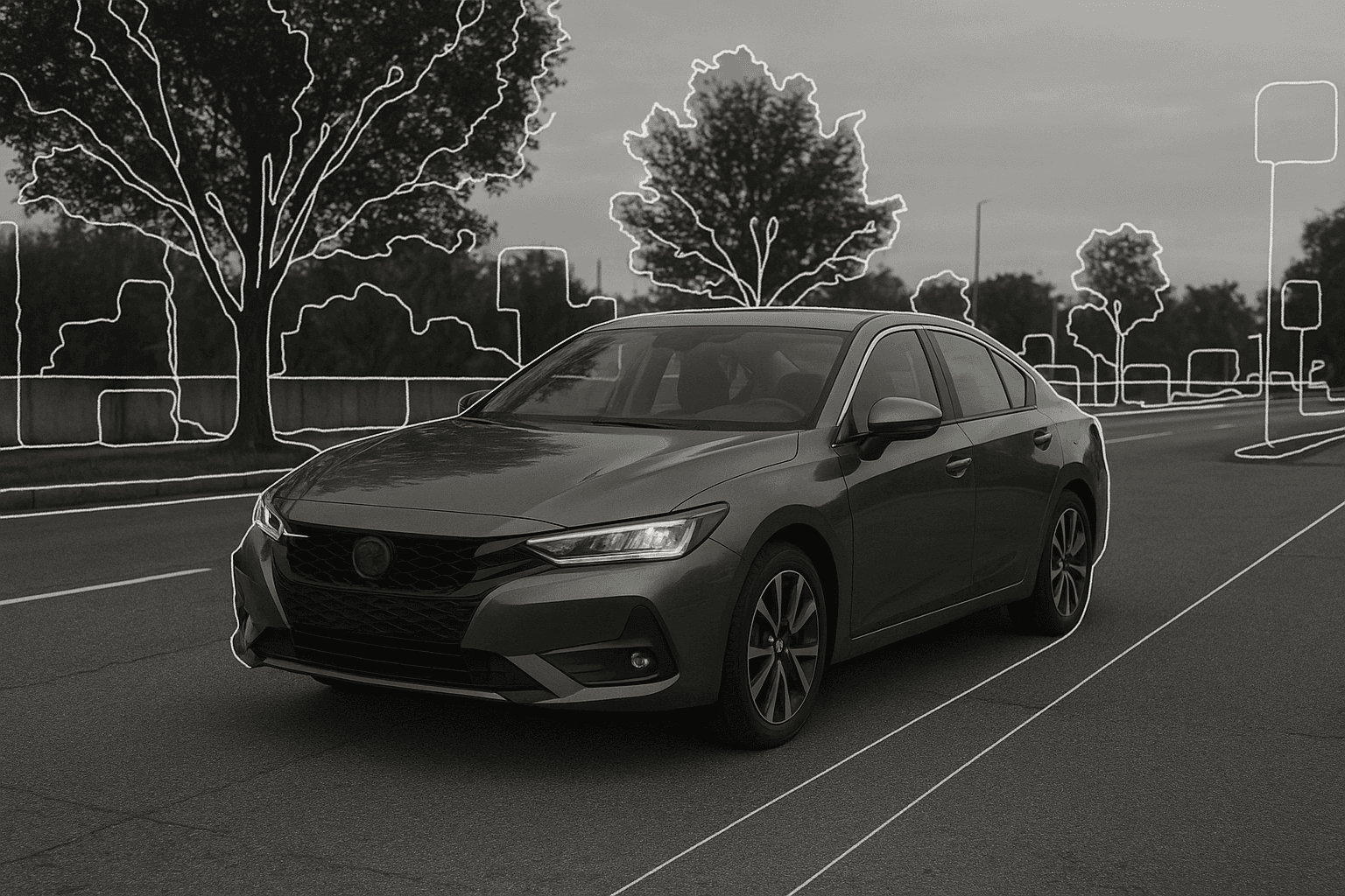 Contours Matter in Self-Driving Cars